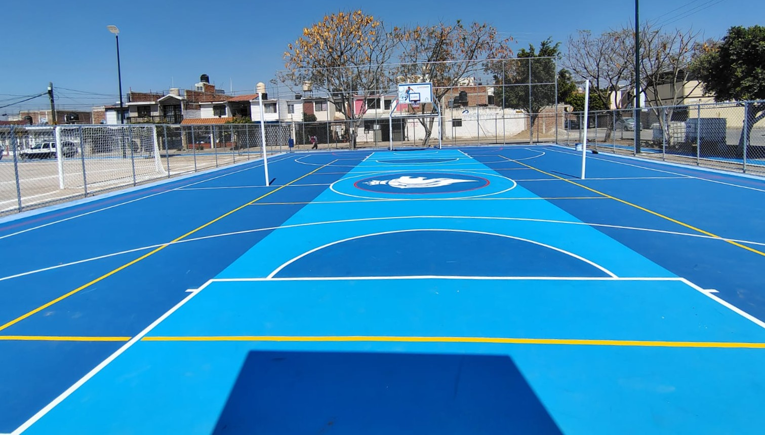 20IMG CANCHAS GUANAJUATO DESPUES INTERVENCION DE CANCHA EN EL PARQUE PUBLICO PASEOS DEL MOLINO EN EL MUNICIPIO DE LEON
