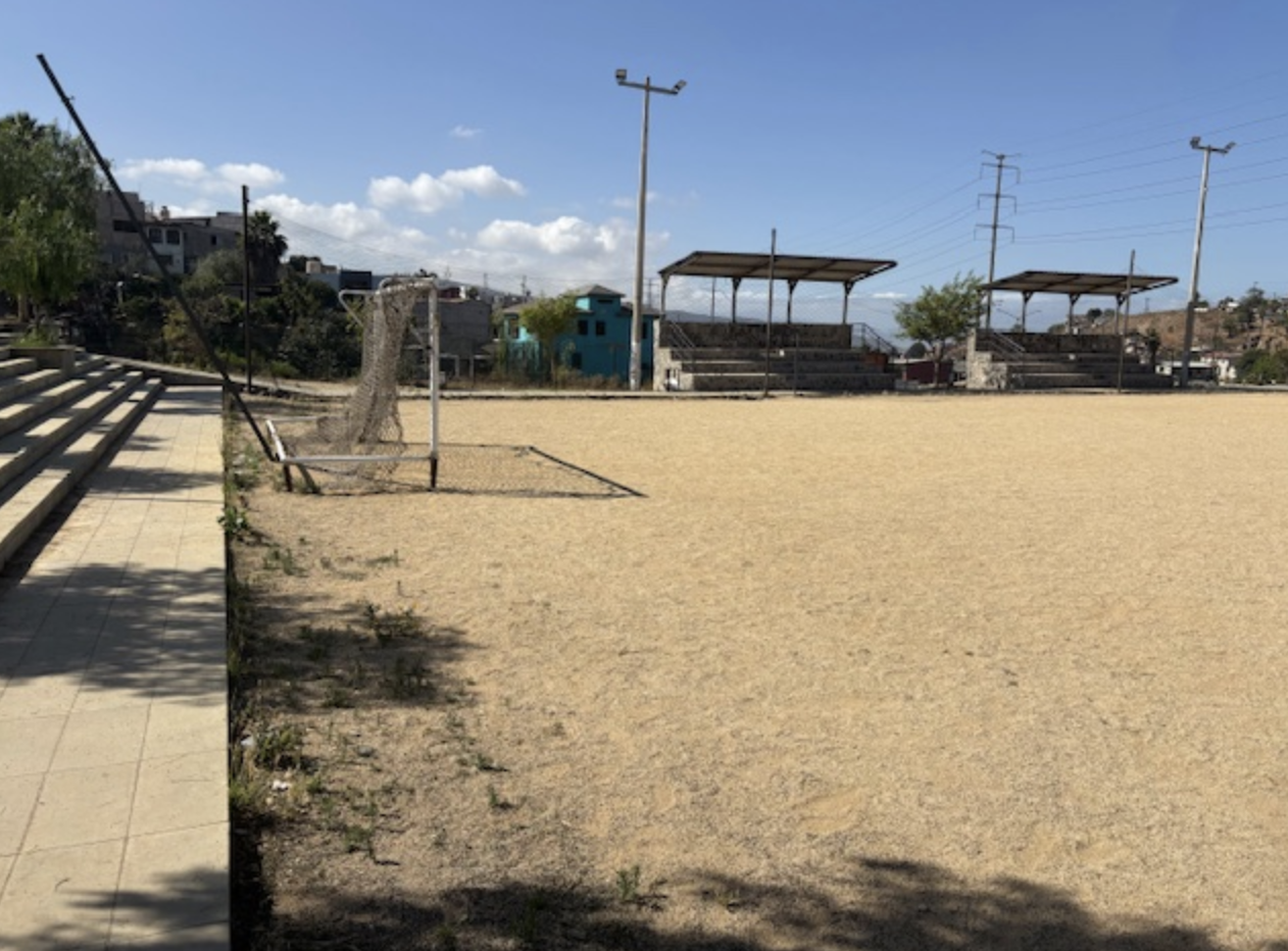 REHABILITACIÓN DE CANCHA FÚTBOL 7 EN ÁREA DEPORTIVA PARQUE Y FARO CANCHA 02 EN ENSENADA