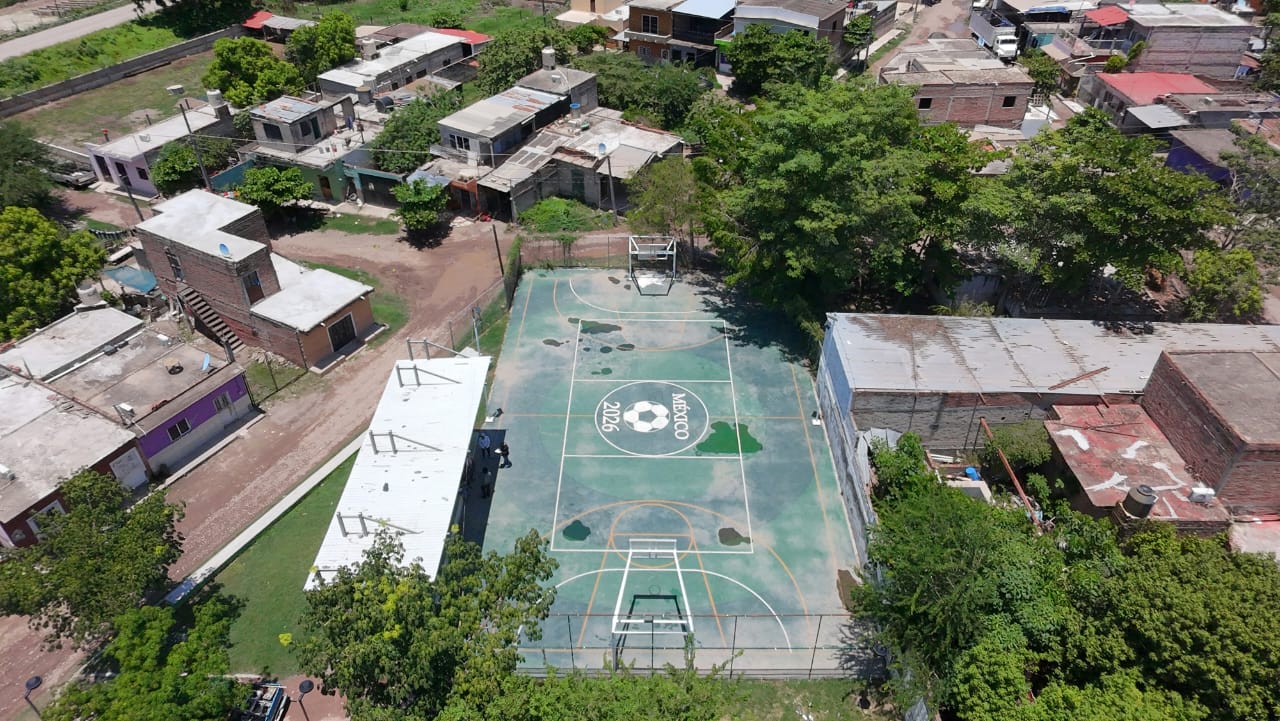 REHABILITACIÓN DE MULTICANCHA EN UNIDAD DEPORTIVA ZAHURDA EN TUXPAN