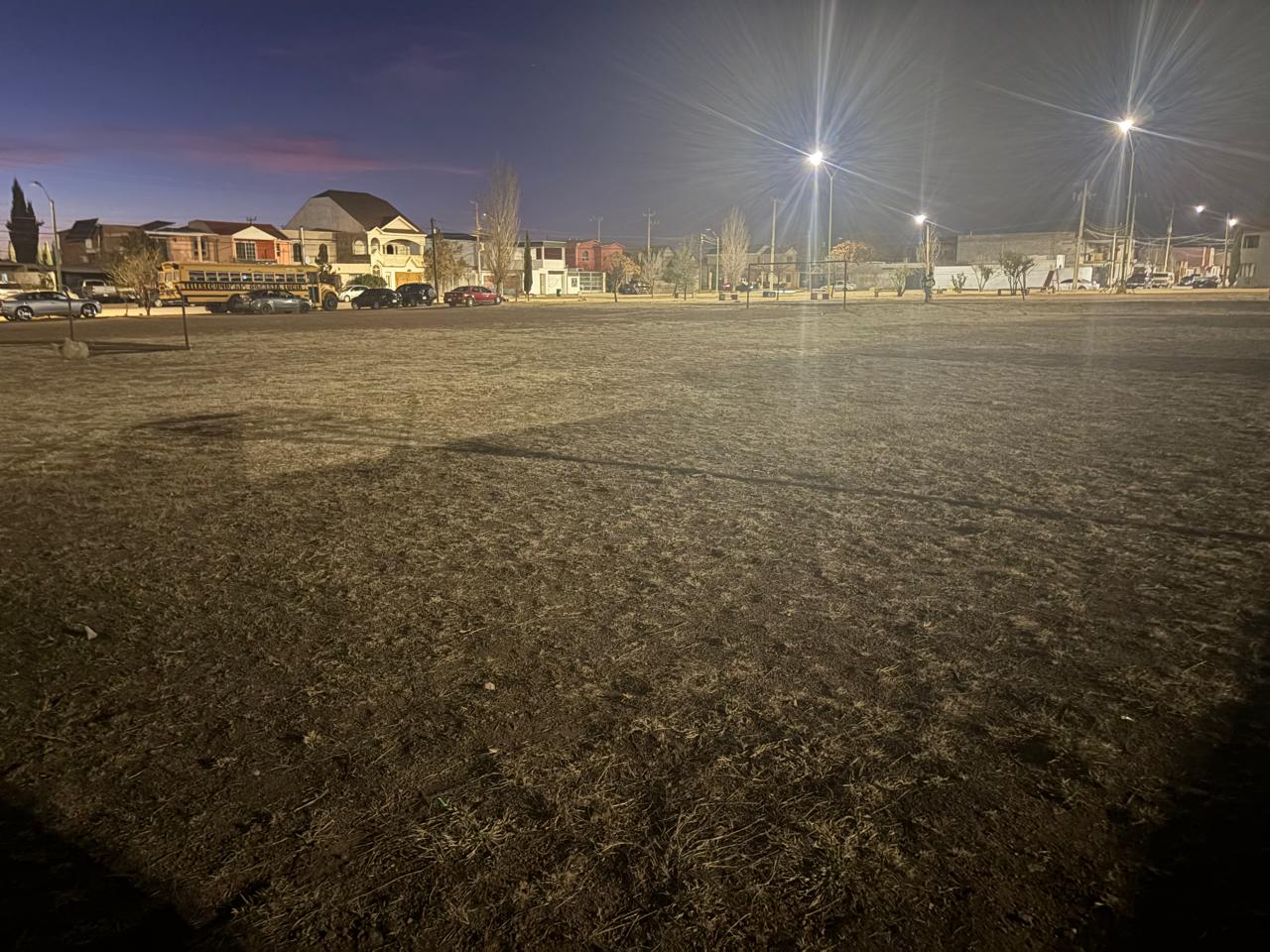 CONSTRUCCIÓN DE CANCHA DE FÚTBOL 5 EN PARQUE CHAMIZAL EN CUAUHTÉMOC