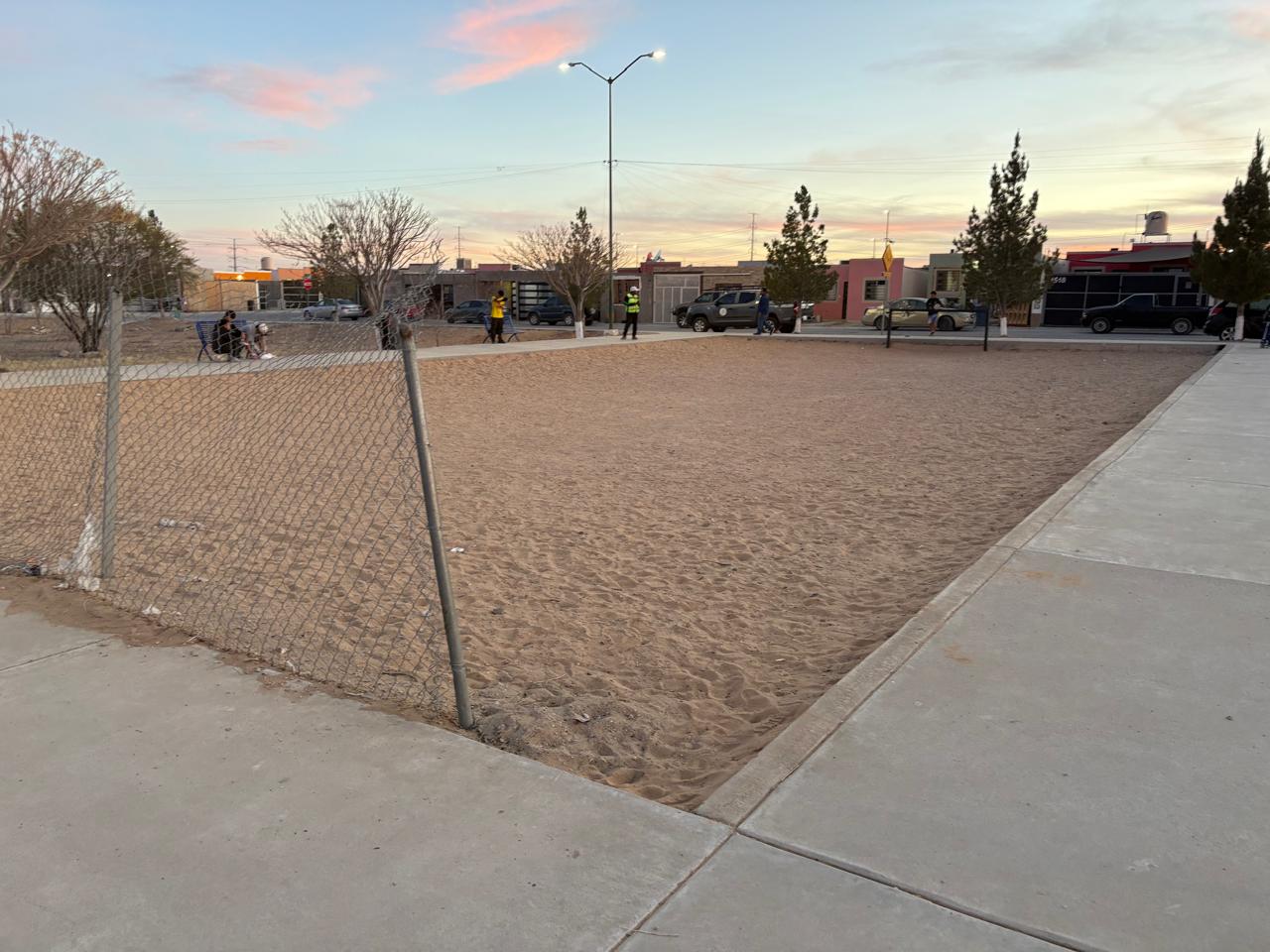 CONSTRUCCIÓN DE CANCHA DE FÚTBOL 5 EN PARQUE FIDEL VELÁZQUEZ EN JUÁREZ
