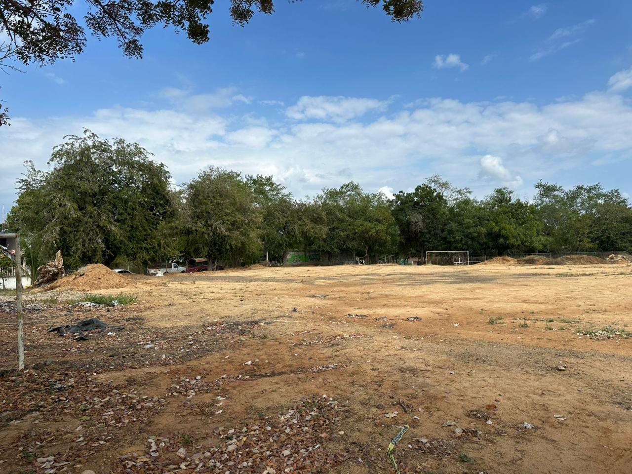 CONSTRUCCIÓN DE CANCHA FÚTBOL 5 EN VILLA PRIMAVERA EN SAN PEDRO MIXTEPEC