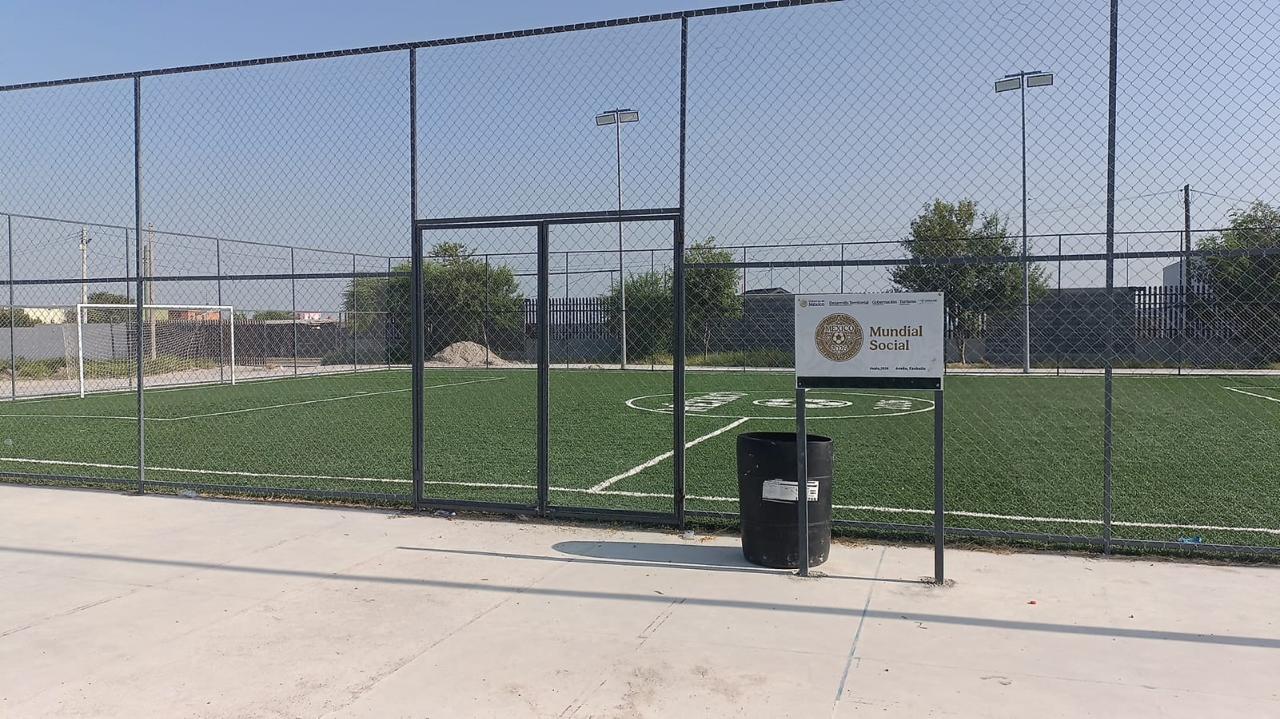 ONSTRUCCIÓN DE CANCHA FÚTBOL 5 EN POLIDEPORTIVO LA FE EN ACUÑA