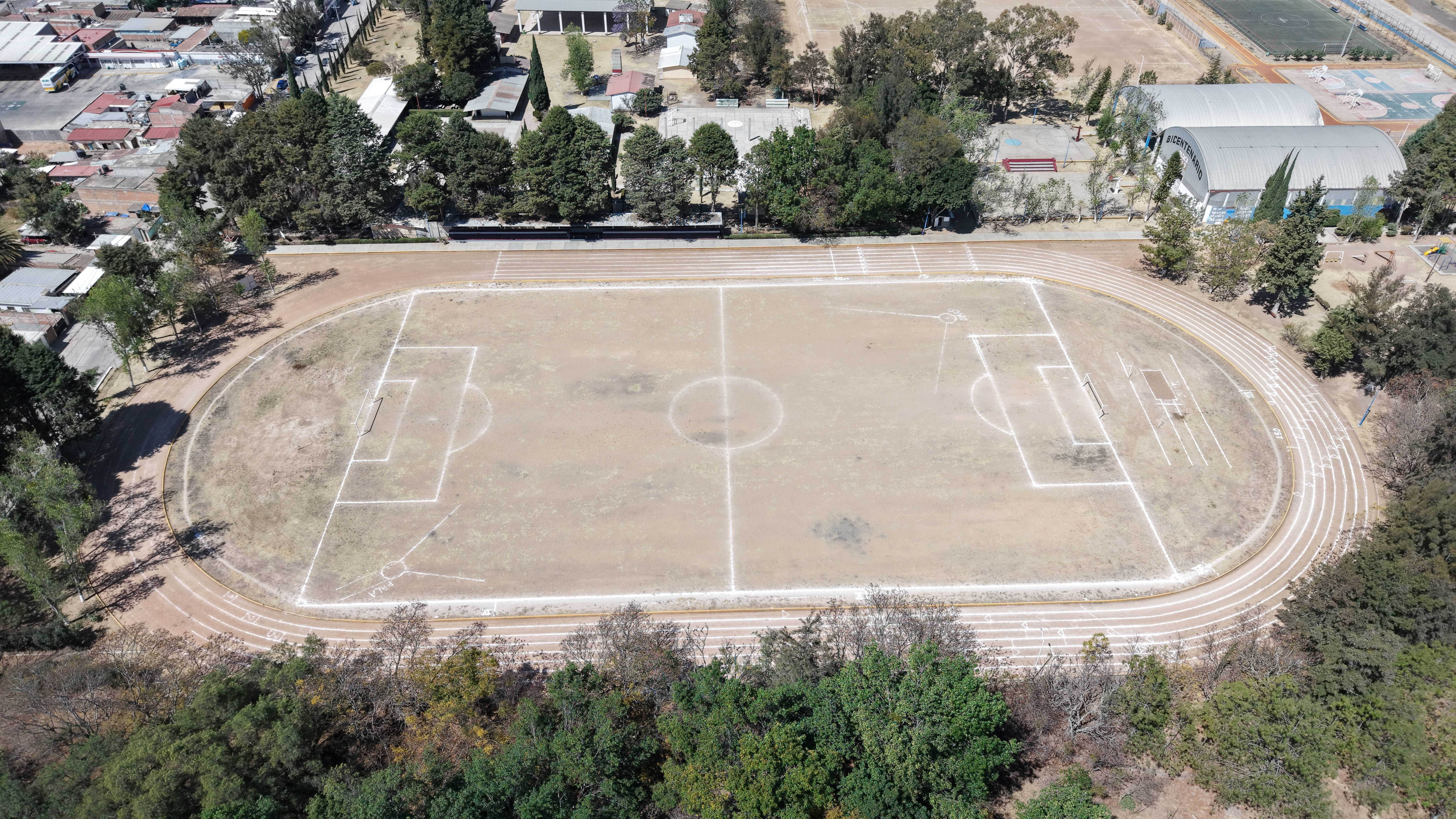 CONSTRUCCIÓN DE CANCHA FÚTBOL 11 EN UNIDAD DEPORTIVA SOLIDARIDAD EN ASUNCIÓN NOCHIXTLÁN
