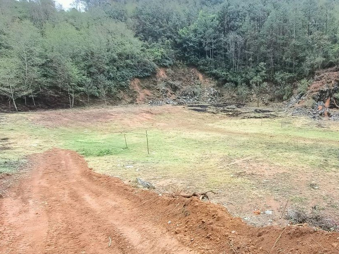 CONSTRUCCIÓN DE CANCHA DE FÚTBOL 5 EN CAMPO DEPORTIVO DE TLALMORADO EN ATLAHUILCO