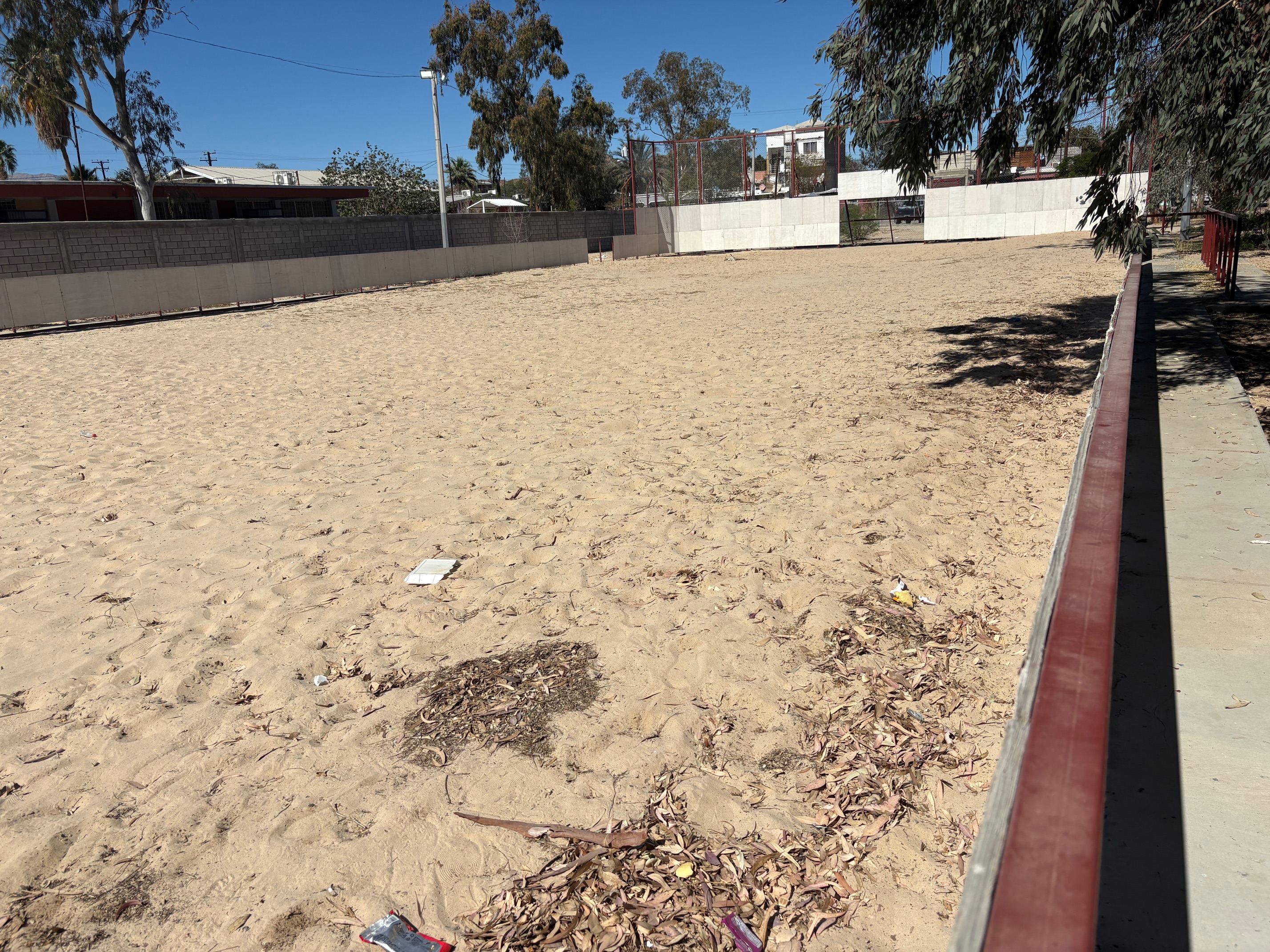 CONSTRUCCIÓN DE CANCHA FÚTBOL 5 EN UNIDAD DEPORTIVA SAN FELIPE EN SAN FELIPE