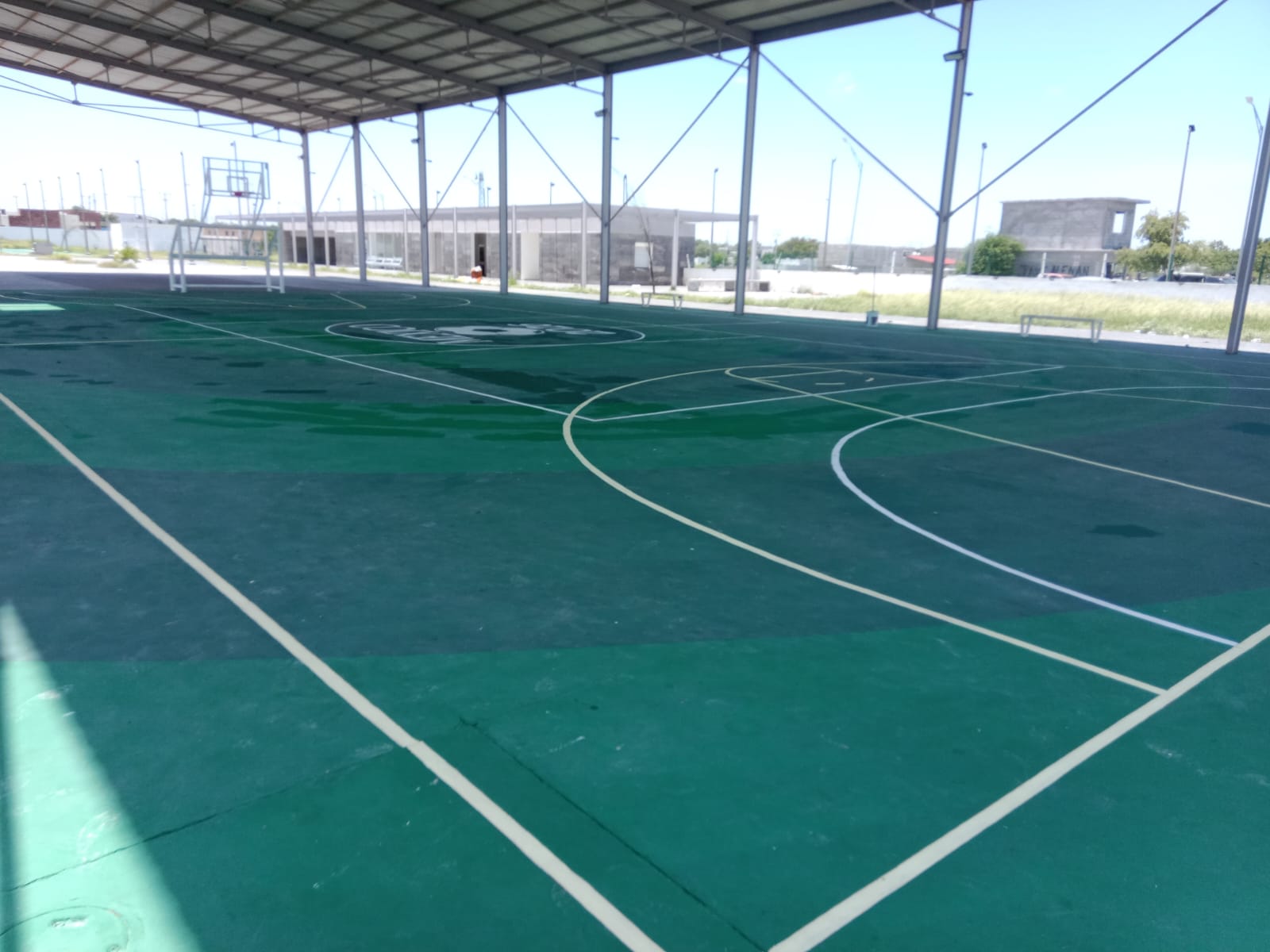 REHABILITACIÓN DE MULTICANCHA EN COLONIA CONSTITUCIONAL 2 EN NUEVO LAREDO