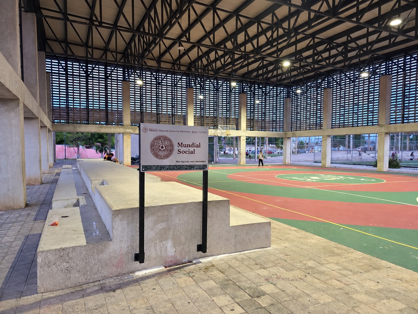 REHABILITACIÓN DE MULTICANCHA EN EL PARQUE Y MÓDULO DEPORTIVO LOS GEMELOS 1 EN BENITO JUÁREZ