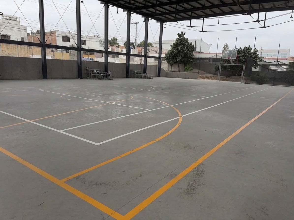 REHABILITACIÓN DE MULTICANCHA EN CENTRO CULTURAL DEPORTIVO EN TIJUANA