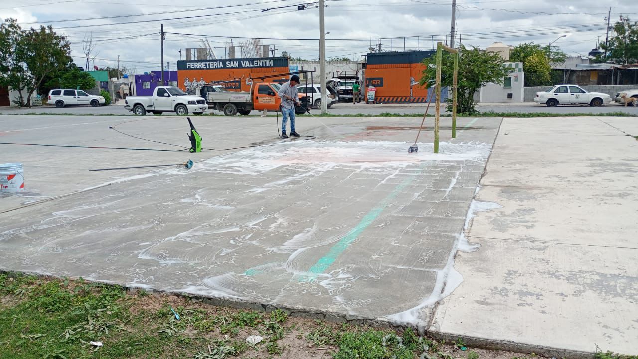 REHABILITACIÓN DE MULTICANCHA EN PUERTA SUR EN REYNOSA