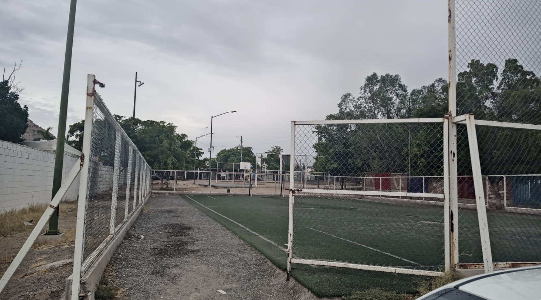 REHABILITACIÓN DE CANCHA DE FÚTBOL MULTICANCHA PERISUR EN EL MUNICIPIO DE HERMOSILLO