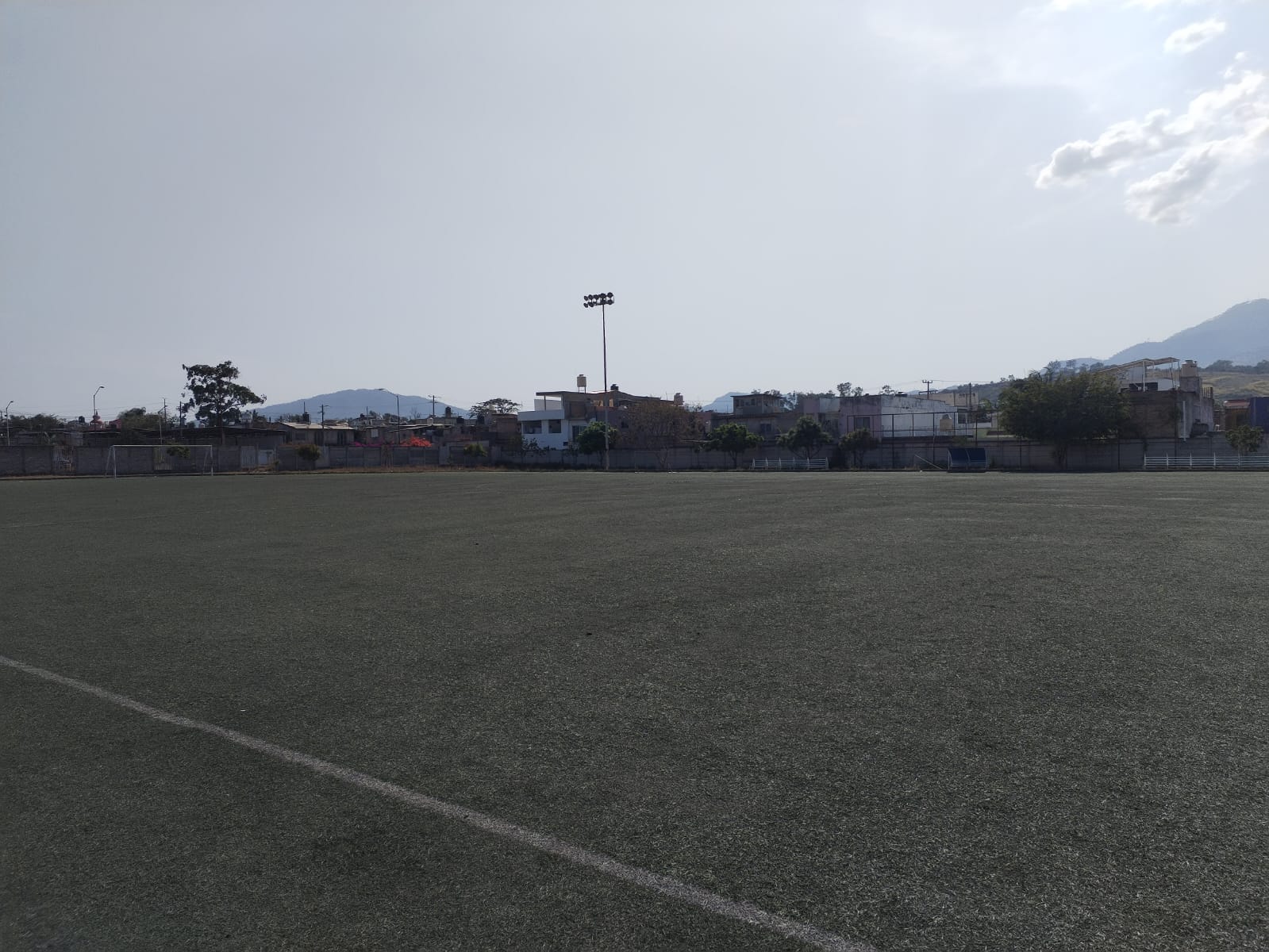CONSTRUCCIÓN DE CANCHA FÚTBOL 11 EN CIUDAD DEPORTIVA EN TEPÍC