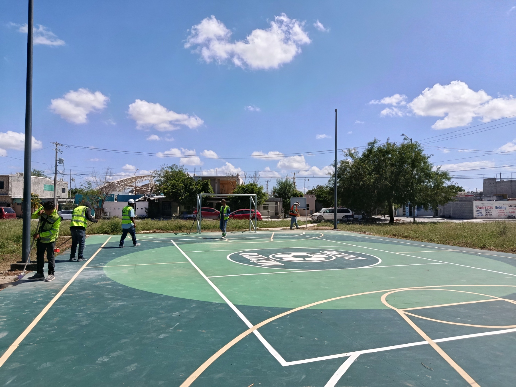 REHABILITACIÓN DE MULTICANCHA EN COLONIA VILLAS DE SAN JOSÉ EN LA CIUDAD DE REYNOSA