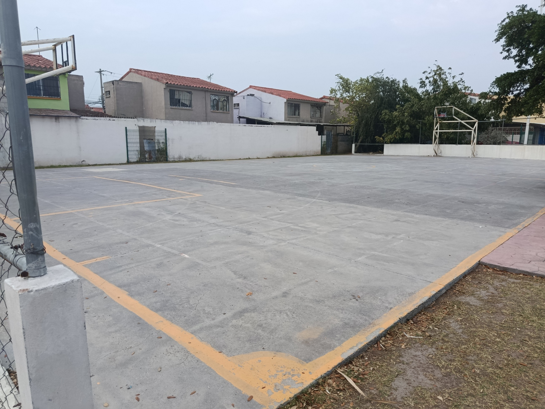 REHABILITACIÓN DE MULTICANCHA SAN VALENTÍN COLONIA VILLAS DE SAN JOSÉ EN LA CIUDAD DE REYNOSA