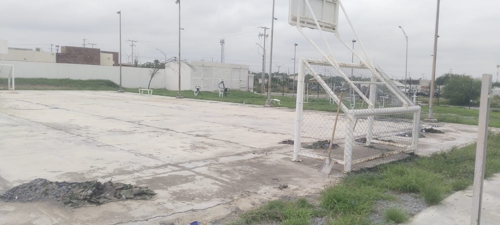 REHABILITACIÓN DE MULTICANCHA EN COLONIA CONSTITUCIONAL 1 EN NUEVO LAREDO