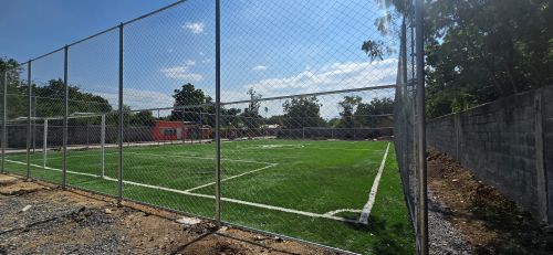 CONSTRUCCIÓN DE CANCHA DE FÚTBOL 5 EN HIDALGO