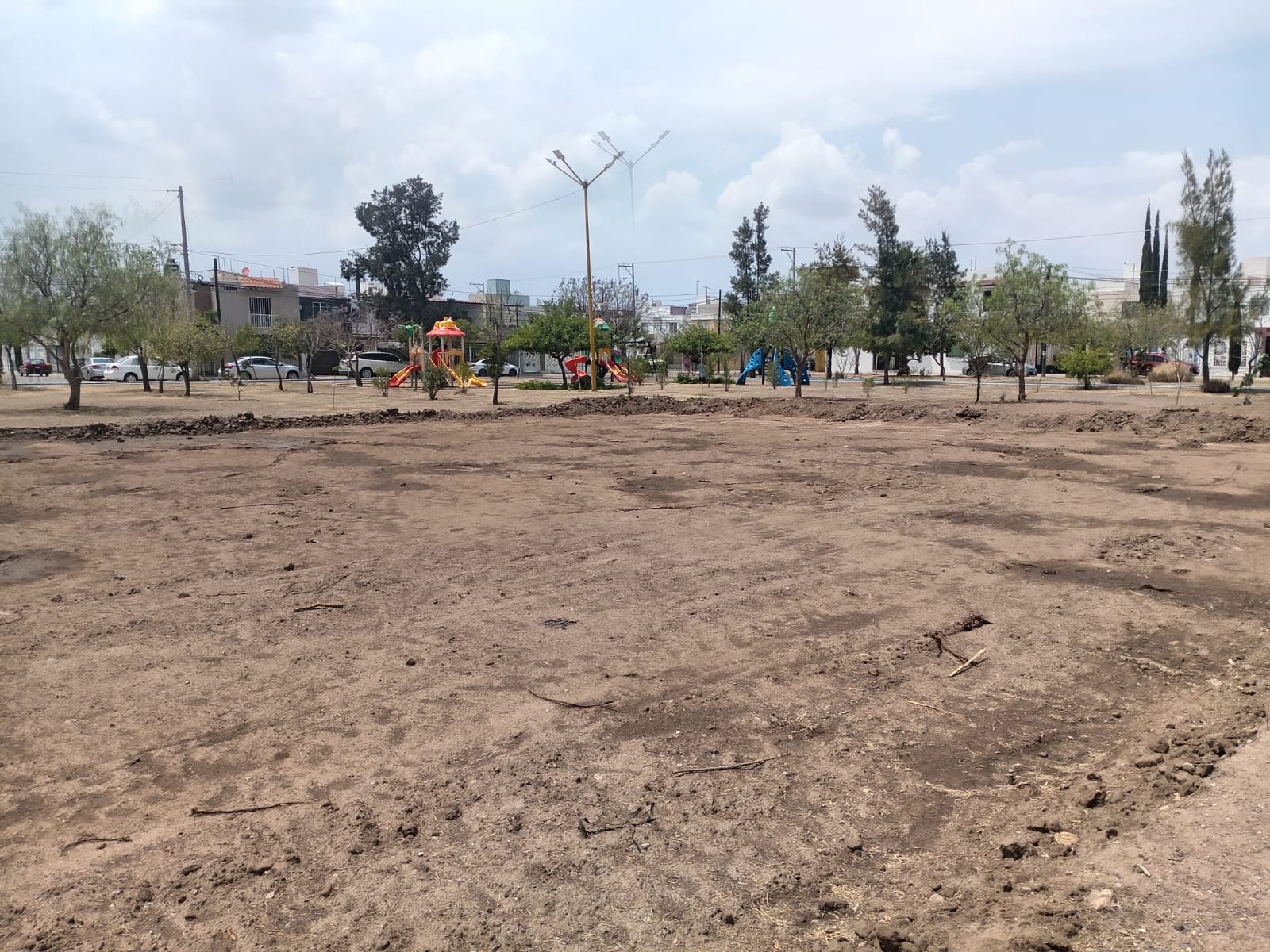 CONSTRUCCIÓN DE CANCHA FÚTBOL 5 VILLA TERESA EN AGUASCALIENTES