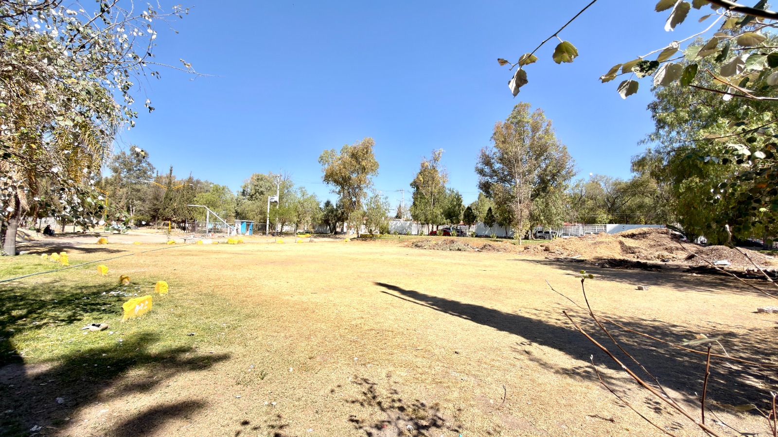 CONSTRUCCIÓN DE CANCHA FÚTBOL 5 EN LA UNIDAD DEPORTIVA COLOSIO EN JESÚS MARÍA