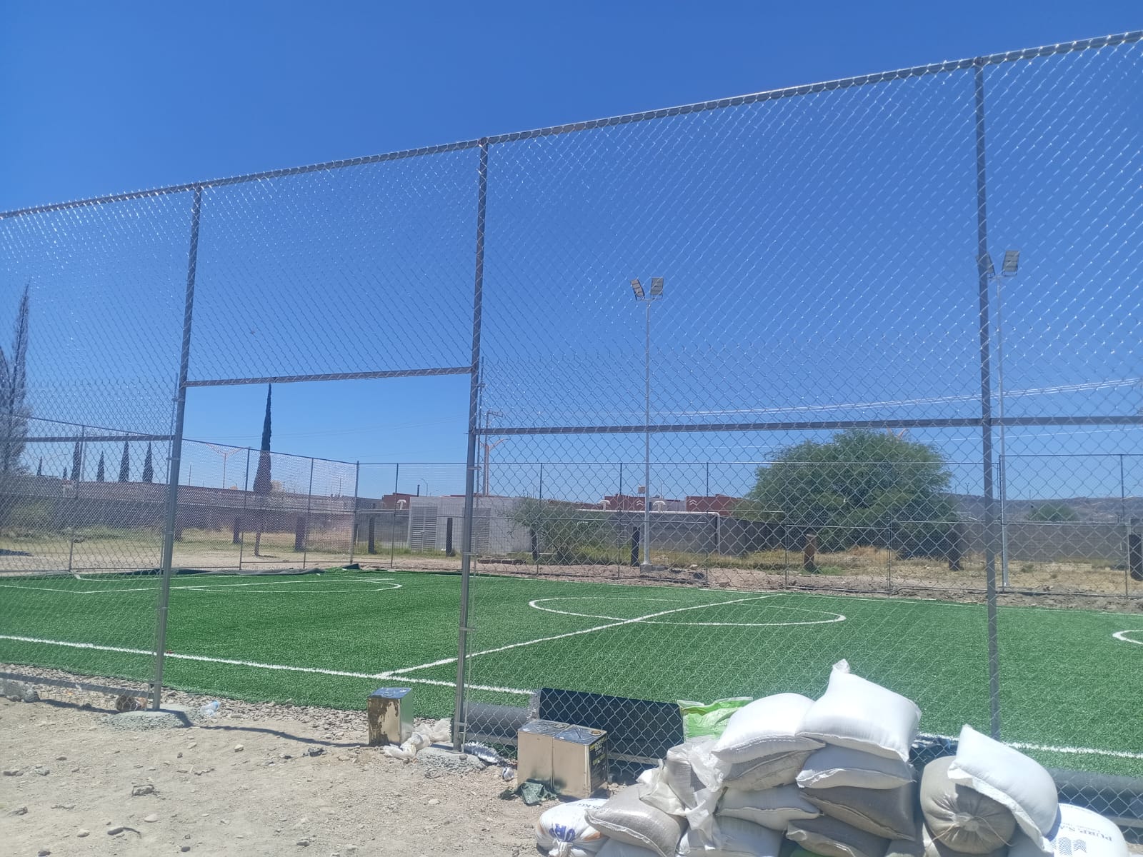 CONSTRUCCIÓN DE CANCHA FÚTBOL 5 EN LA CARTUJA EN JESÚS MARÍA