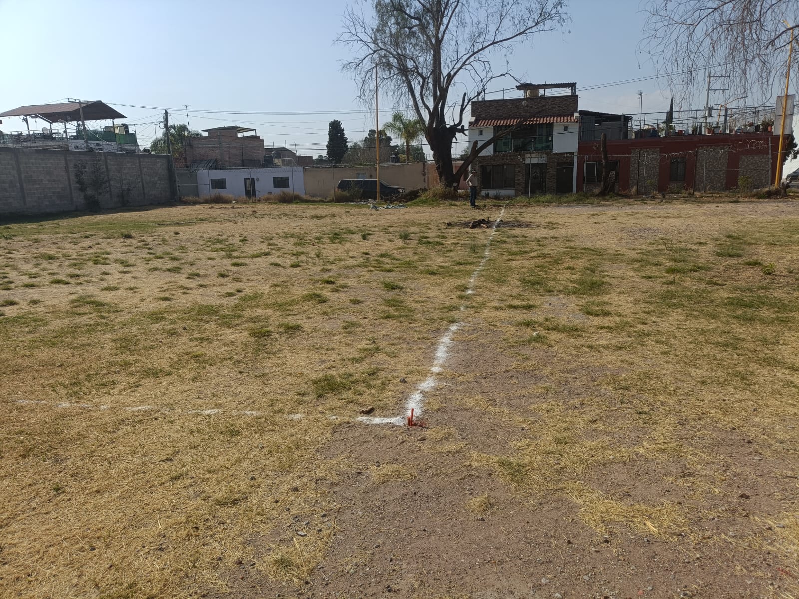 CONSTRUCCIÓN DE CANCHA FÚTBOL 5 EN VERONA EN JESÚS MARÍA