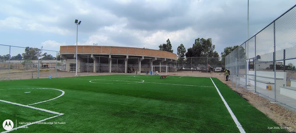 CONSTRUCCIÓN DE CANCHA FÚTBOL 5 EN SAN JOSÉ DE GRACIA