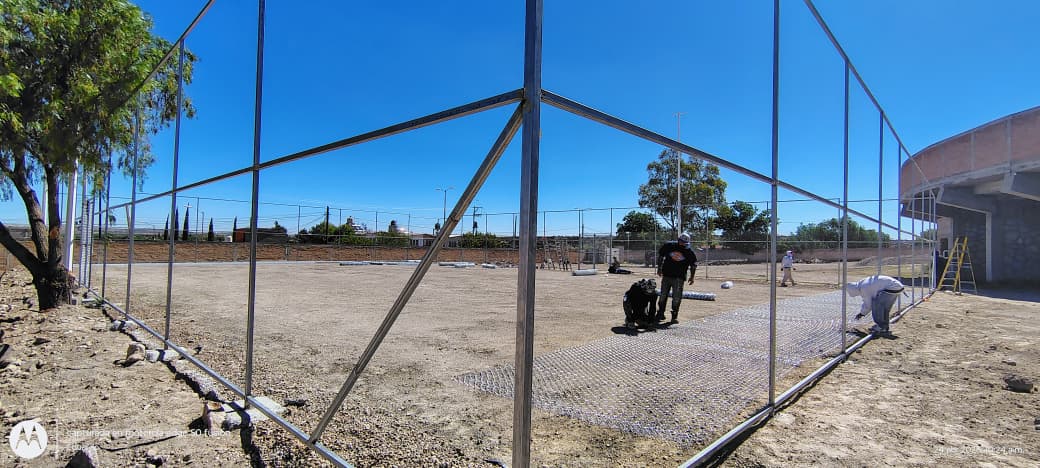 CONSTRUCCIÓN DE CANCHA FÚTBOL 5 EN SAN JOSÉ DE GRACIA