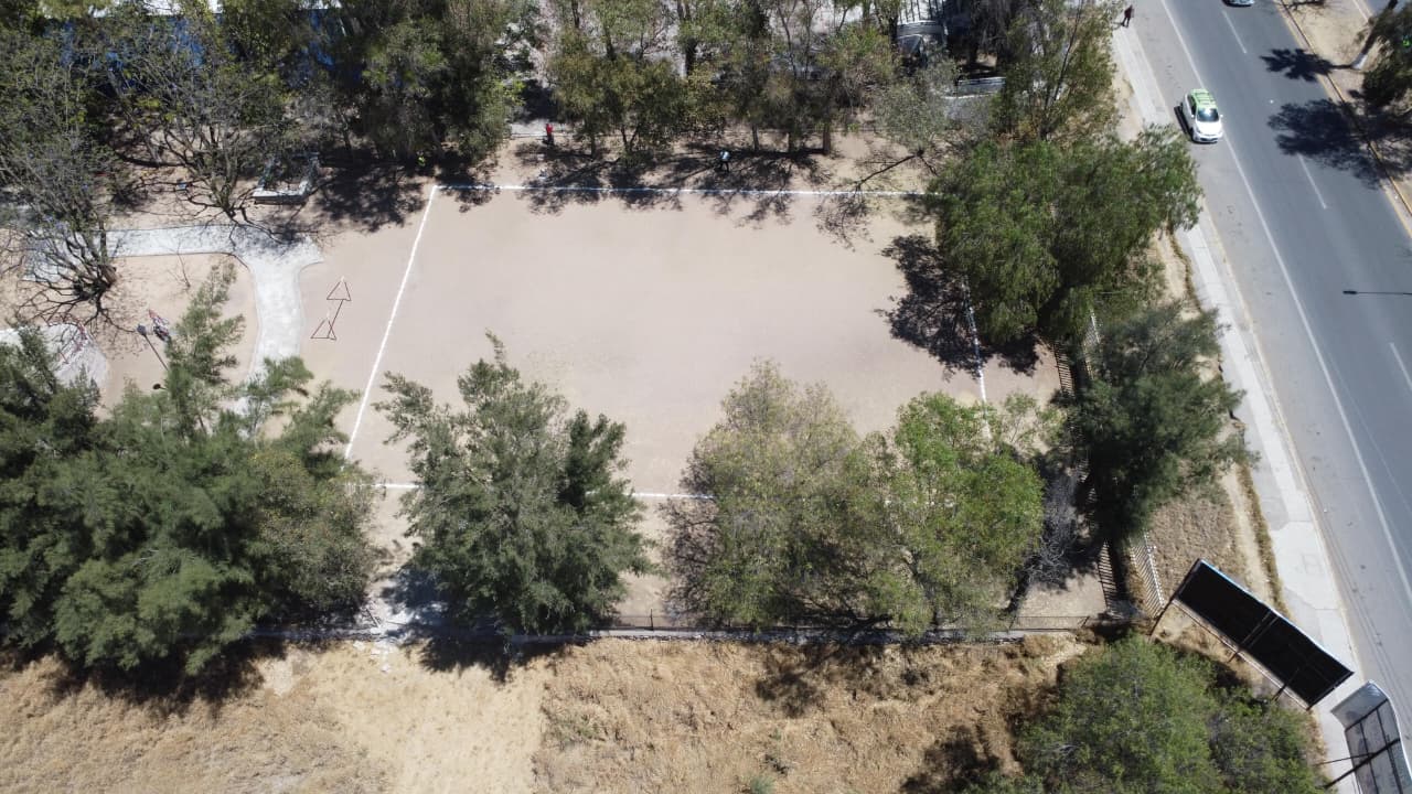 CONSTRUCCIÓN DE CANCHA FÚTBOL 5 EN CANCHA PARQUE INFANTIL RAÚL MARTÍNEZ VELASCO EN CALVILLO