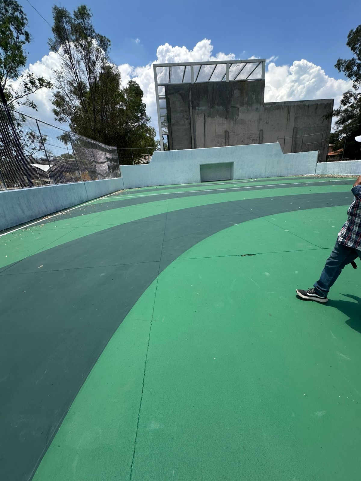 REHABILITACIÓN DE MULTICANCHA EN EL PARQUE INFANTIL RAÚL MARTÍNEZ VELASCO EN CALVILLO