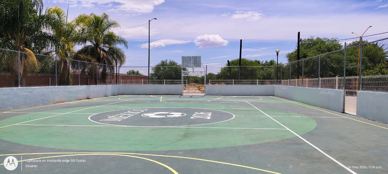 REHABILITACIÓN DE MULTICANCHA EN EL DEPORTIVO LA PUNTA EN COSÍO