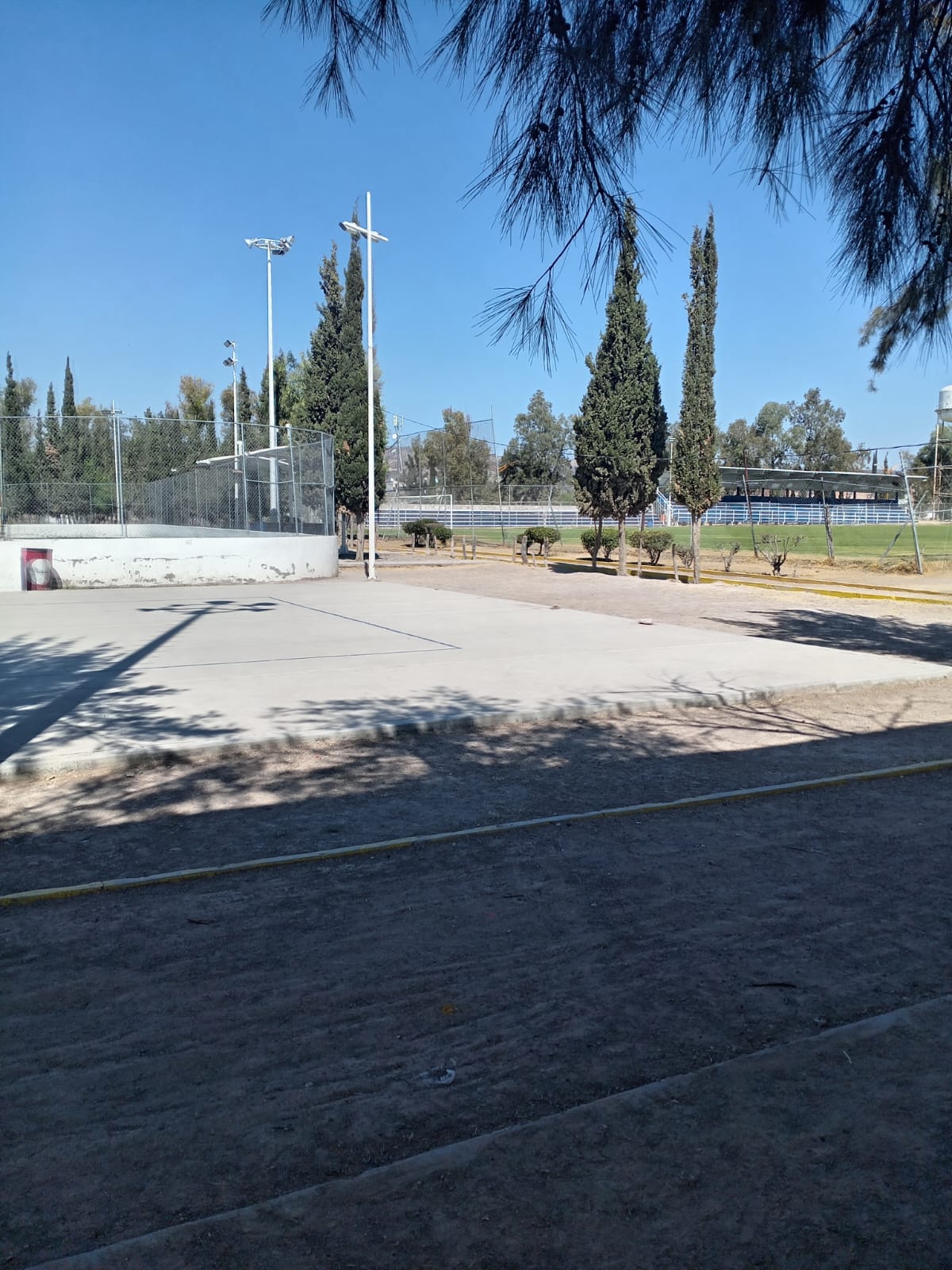 REHABILITACIÓN DE MULTICANCHA EN LA UNIDAD DEPORTIVA COLOSIO 1 EN JESÚS MARÍA