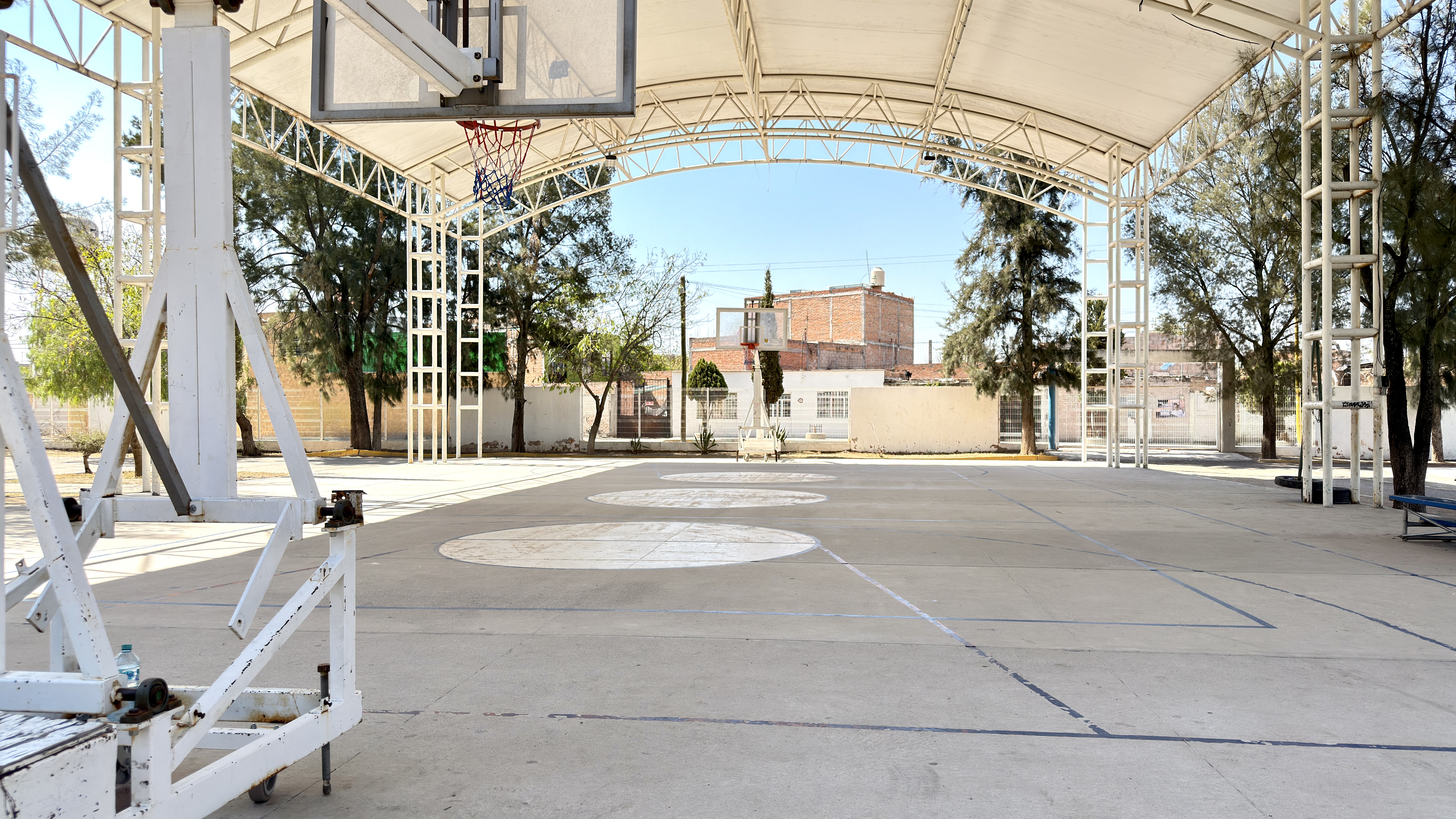 REHABILITACIÓN DE MULTICANCHA EN LA UNIDAD DEPORTIVA COLOSIO 2 EN JESÚS MARÍA