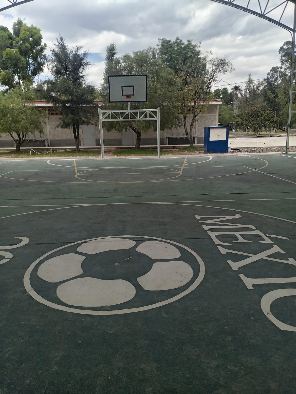 REHABILITACIÓN DE MULTICANCHA EN LA UNIDAD DEPORTIVA COLOSIO 2 EN JESÚS MARÍA