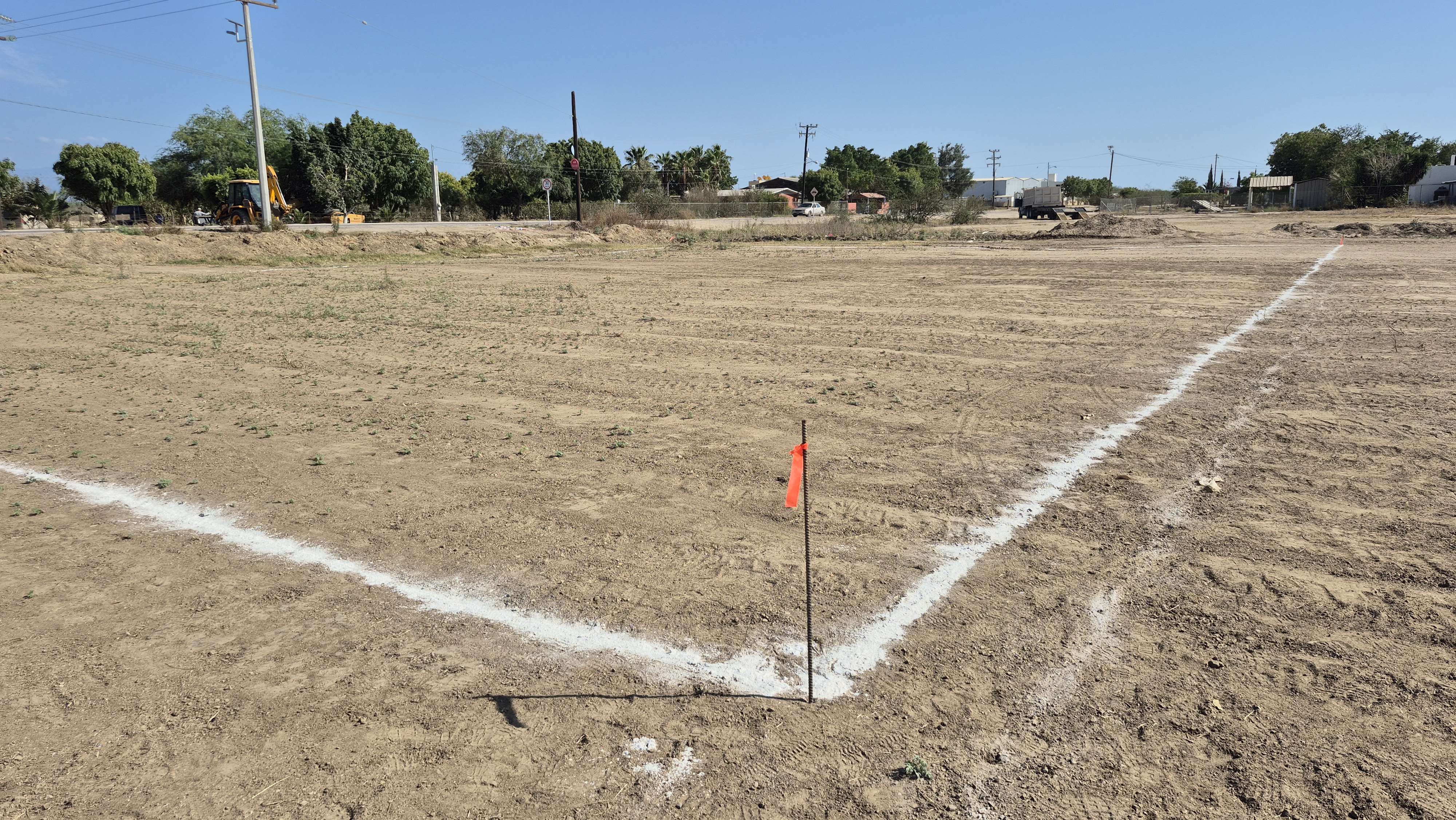 CONSTRUCCIÓN DE CANCHA FÚTBOL 5 EN EL CARRIZAL EN LA PAZ