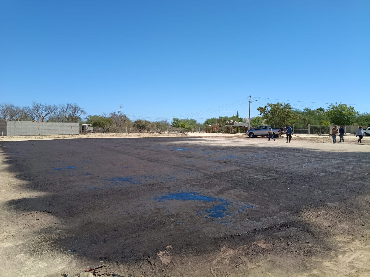 CONSTRUCCIÓN DE CANCHA FÚTBOL 5 EN LA RIBERA EN LOS CABOS