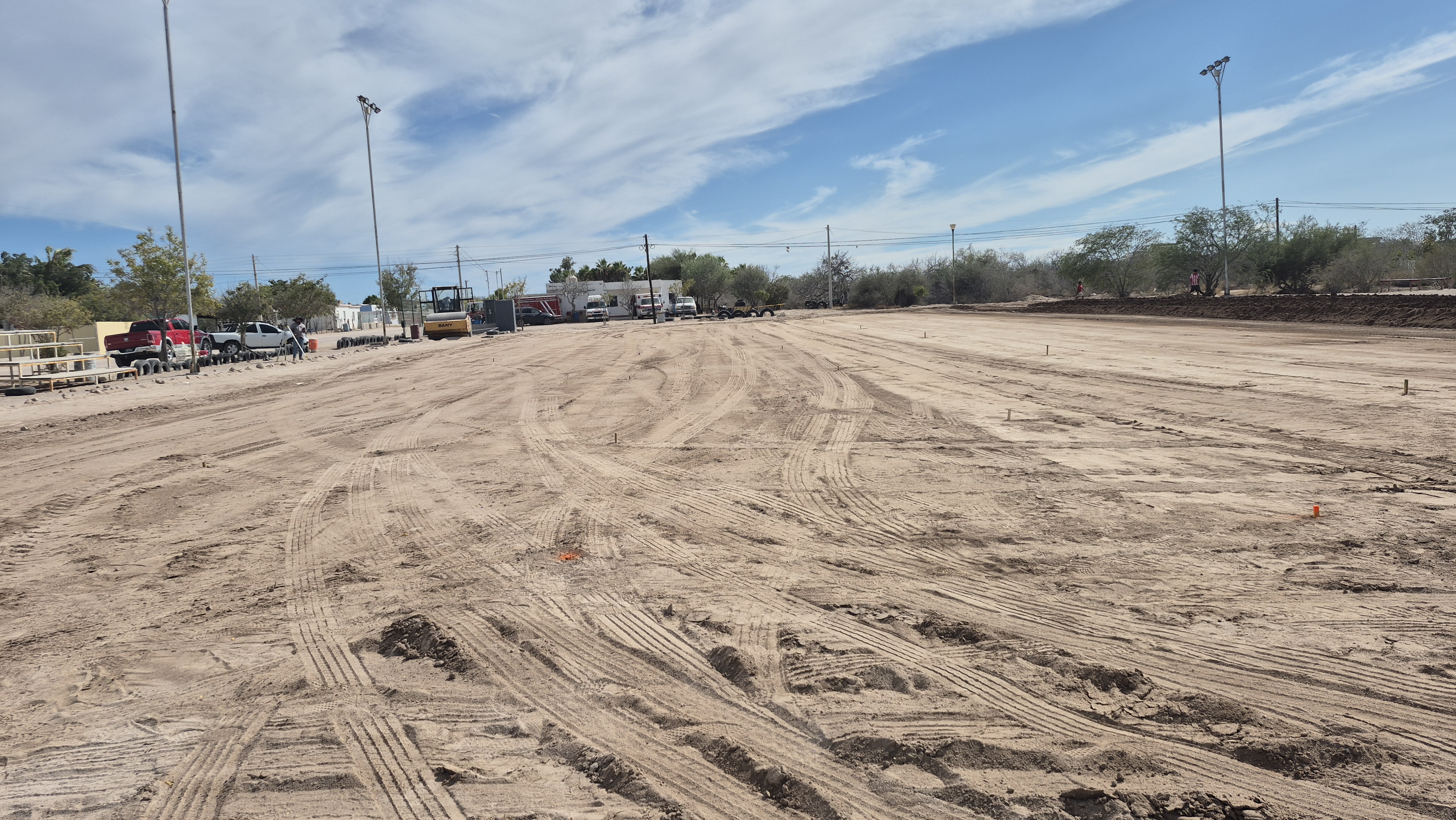 CONSTRUCCIÓN DE CANCHA FÚTBOL 5 EN PARQUE NUEVA SANTA ROSALÍA EN MULEGÉ