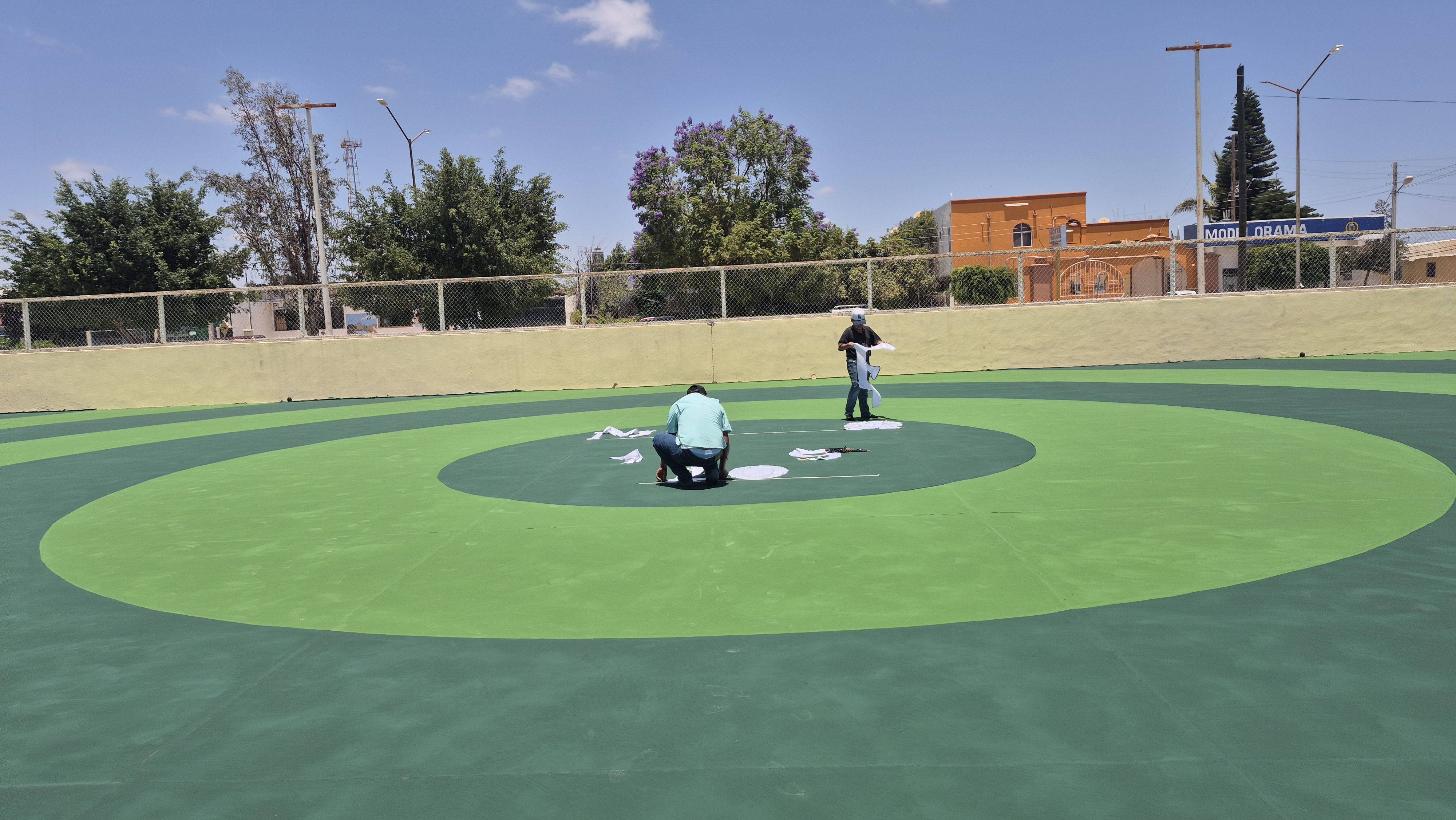 REHABILITACIÓN DE CANCHA FÚTBOL 7 EN VILLA ALBERTO ALVARADO EN MULEGÉ