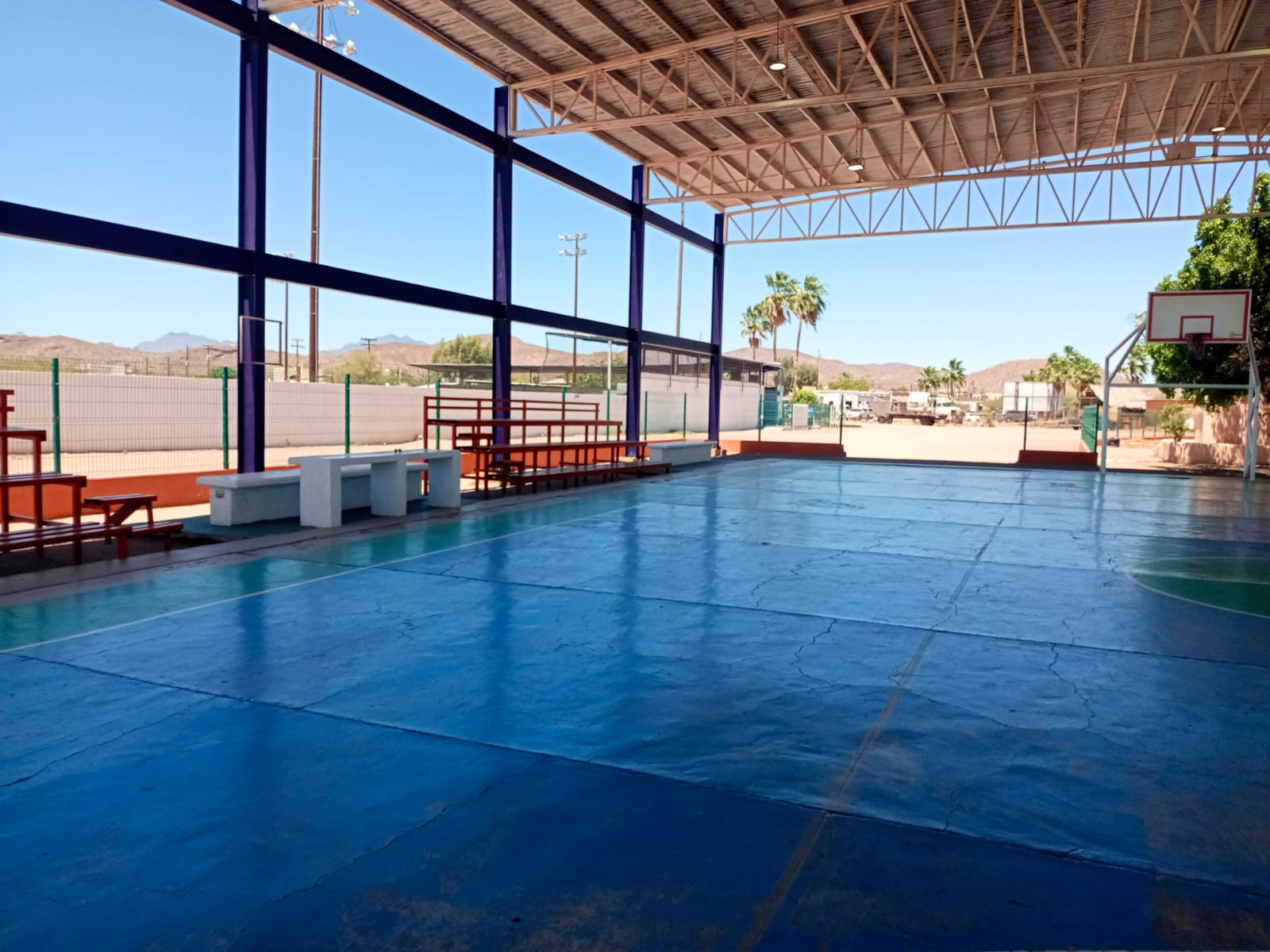REHABILITACIÓN DE MULTICANCHA DANTE ROJAS MEZA EN LORETO