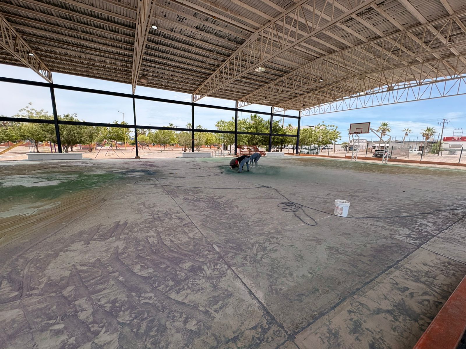 REHABILITACIÓN DE MULTICANCHA DANTE ROJAS MEZA EN LORETO