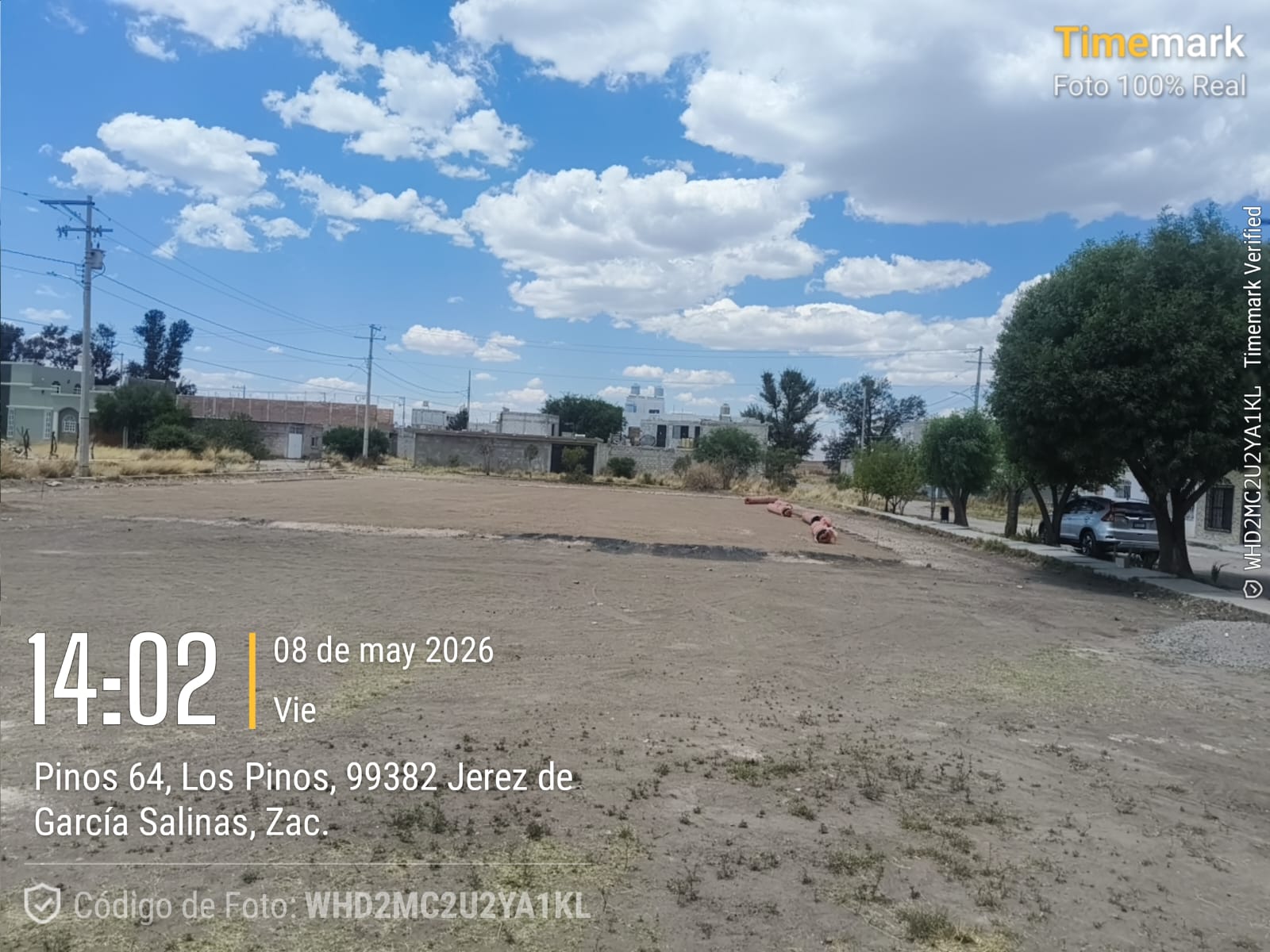 CONSTRUCCIÓN DE CANCHA FÚTBOL 5 EN COLONIA PINOS EN JEREZ