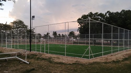 CONSTRUCCIÓN DE CANCHA DE FÚTBOL 5 EN LA UNIDAD DEPORTIVA NACAJUCA MUÑOZ EN NACAJUCA