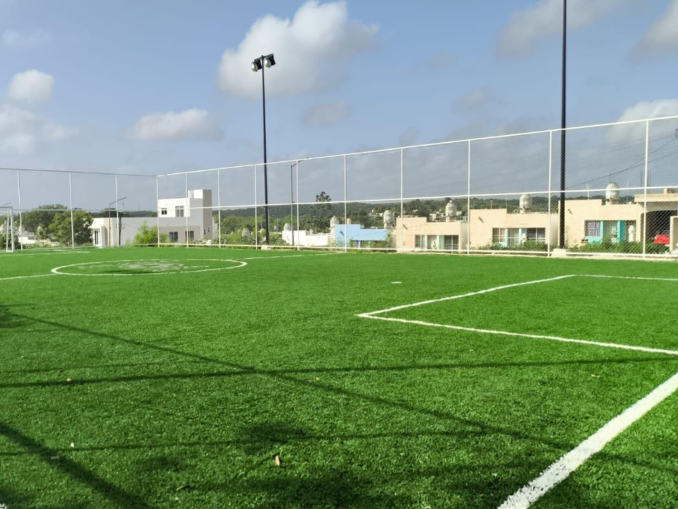 CONSTRUCCIÓN DE CANCHA DE FÚTBOL 5 EN LA CANCHA DEPORTIVA CEPAR SIGLO XXIII EN CAMPECHE
