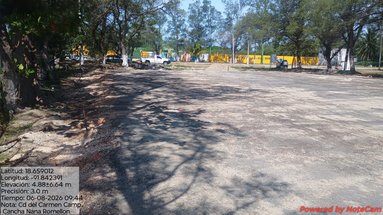 CONSTRUCCIÓN DE CANCHA DE FÚTBOL 5  EN LA CANCHA DEPORTIVA PLAYA NORTE EN CARMEN