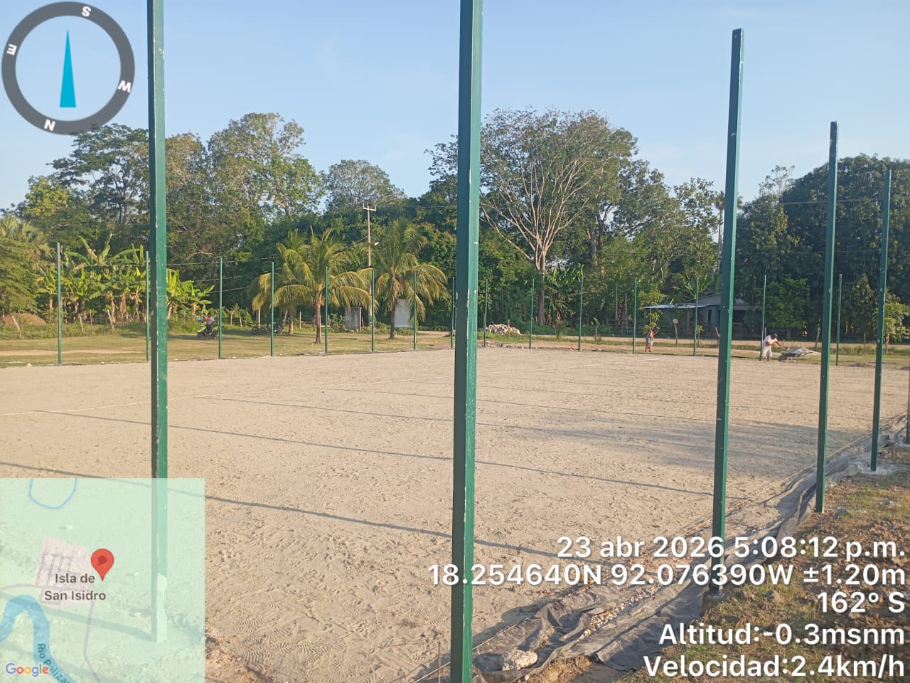 CONSTRUCCIÓN DE CANCHA DE FÚTBOL 5 EN LA CANCHA DEPORTIVA PALIZADA PUEBLO MÁGICO EN PALIZADA
