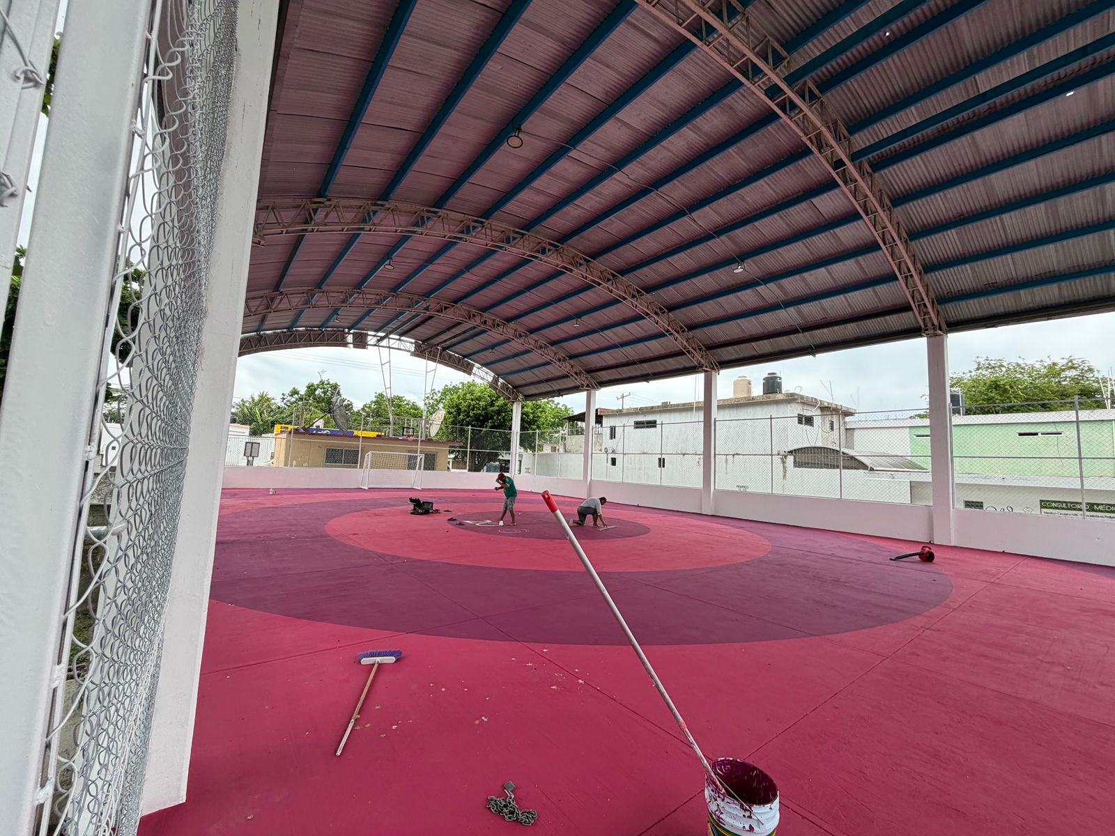 REHABILITACIÓN DE MULTICANCHA DEPORTIVA EN CANDELARIA
