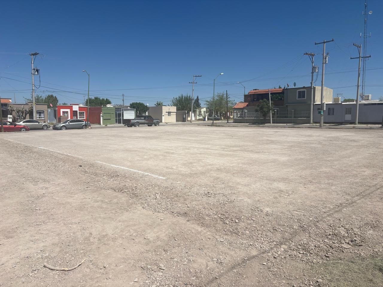 CONSTRUCCIÓN DE CANCHA DE FÚTBOL 5 EN UNIDAD DEPORTIVA VILLAS DEL SOL EN CAMARGO