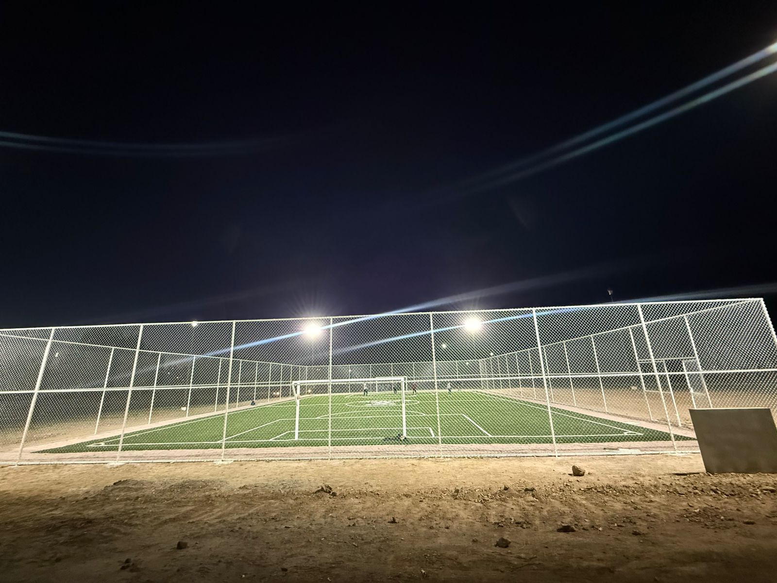 CONSTRUCCIÓN DE CANCHA DE FÚTBOL 5 EN SKATEPARK INDUSTRIAL EN GUACHOCHI