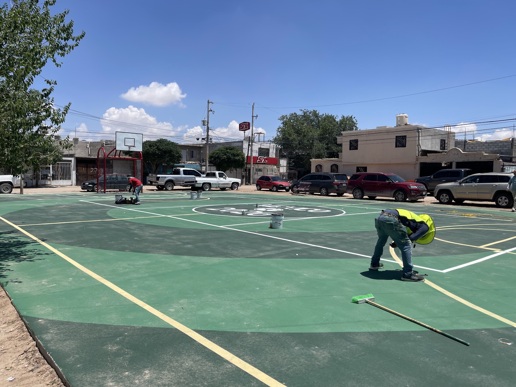 REHABILITACIÓN DE MULTICANCHA EN COLONIA PROF SIMONA BARBA EN CIUDAD JUÁREZ