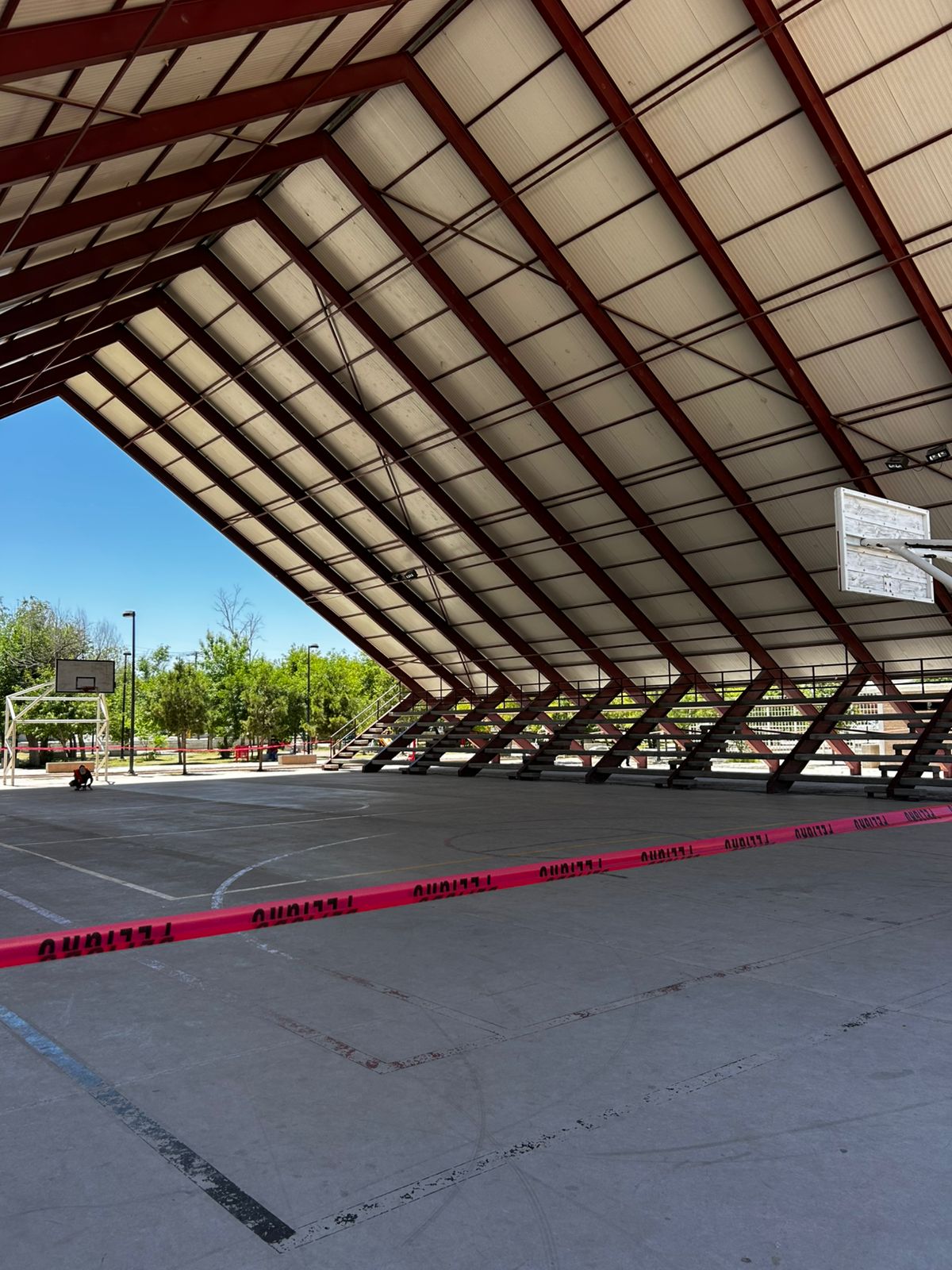 REHABILITACIÓN DE MULTICANCHA EN PARQUE POLIDEPORTIVO REVOLUCIÓN EN JUÁREZ