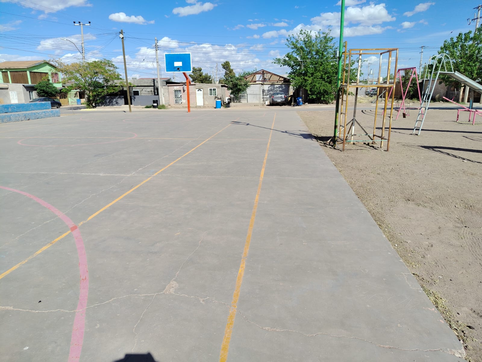 REHABILITACIÓN DE MULTICANCHA EN PARQUE NINOS HÉROES EN ASCENSIÓN