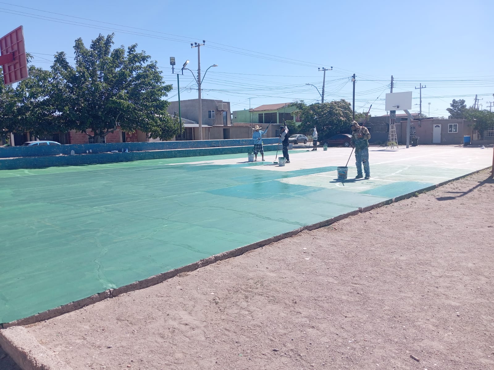 REHABILITACIÓN DE MULTICANCHA EN PARQUE NINOS HÉROES EN ASCENSIÓN